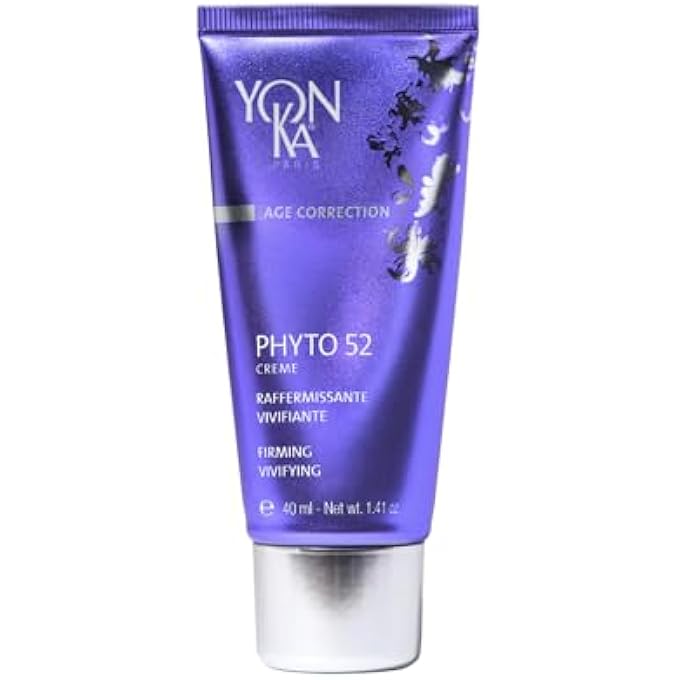 Yonka YON-KA PHYTO 52 SKIN FIRMING CREAM | ANTI-AGING FACIAL MOISTURIZER AND NIGHT CREME | TIGHTEN SKIN AND REDUCE THE LOOK OF PORES WITH VITAMIN E | PARABEN-FREE | 1.41 OZ - Image 1